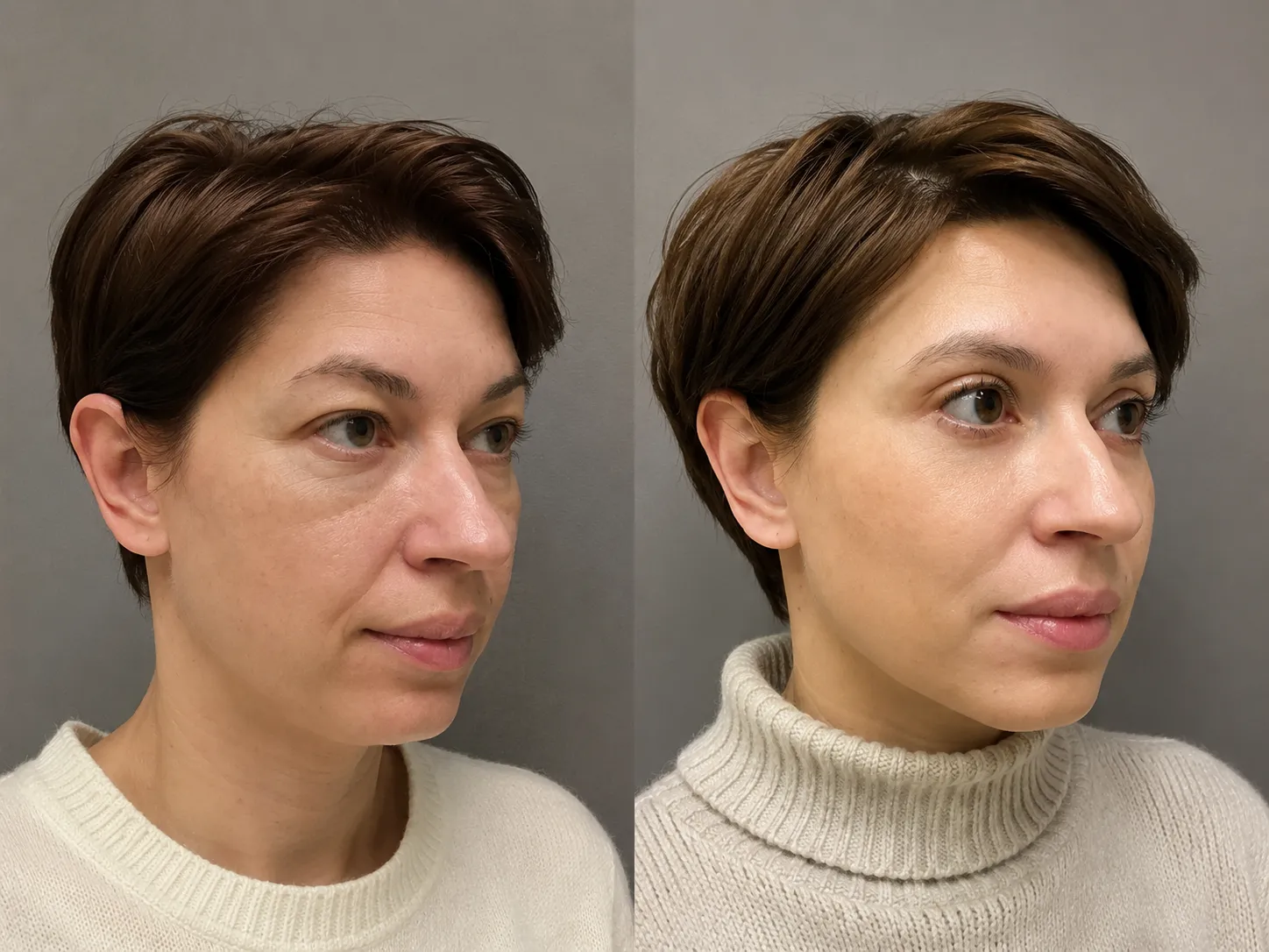 Liquid facelift treatment results, including recovery process, longevity, and facial rejuvenation outcomes