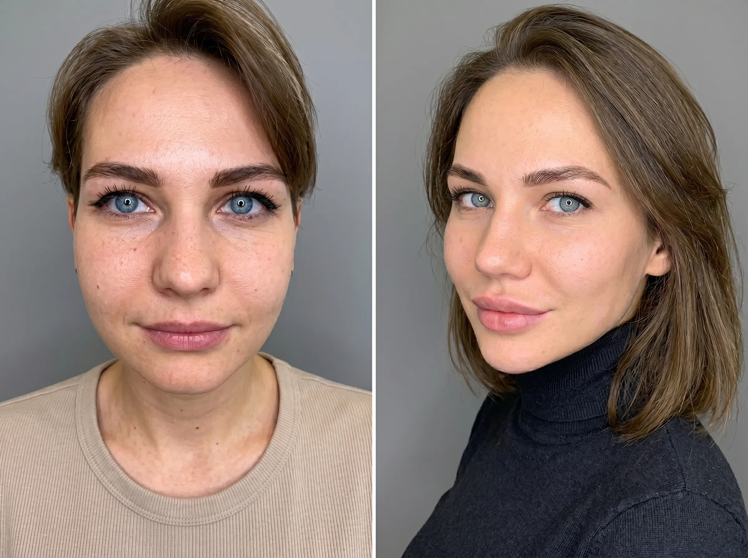 Liquid facelift treatment in a London clinic using dermal fillers to restore volume and rejuvenate facial contours