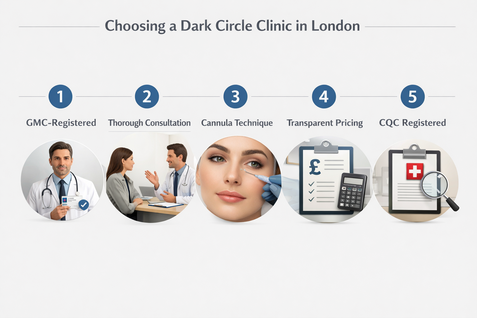 Five-step guide to choosing a dark circle treatment clinic in London